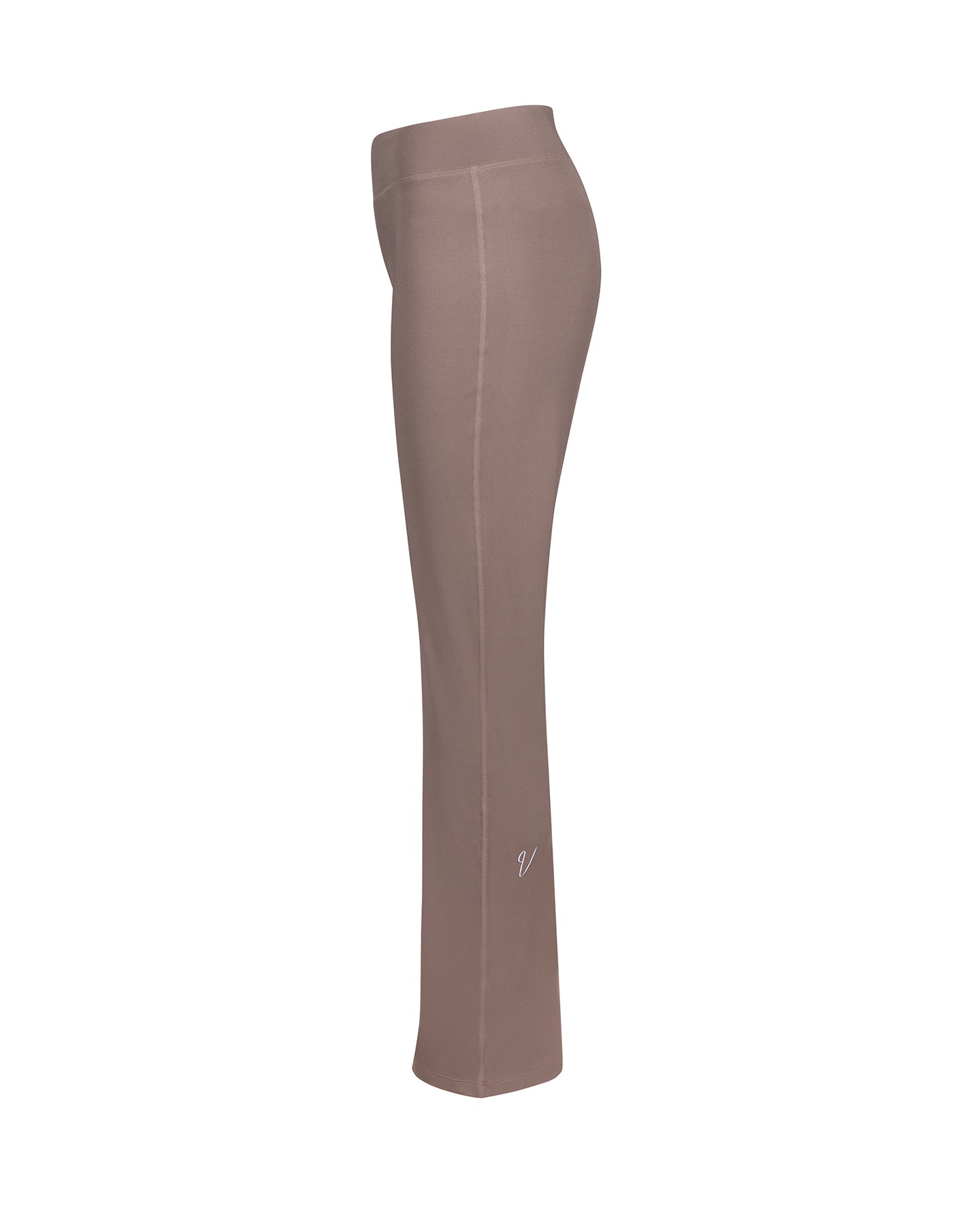 Sportlegging - Flare - Taupe