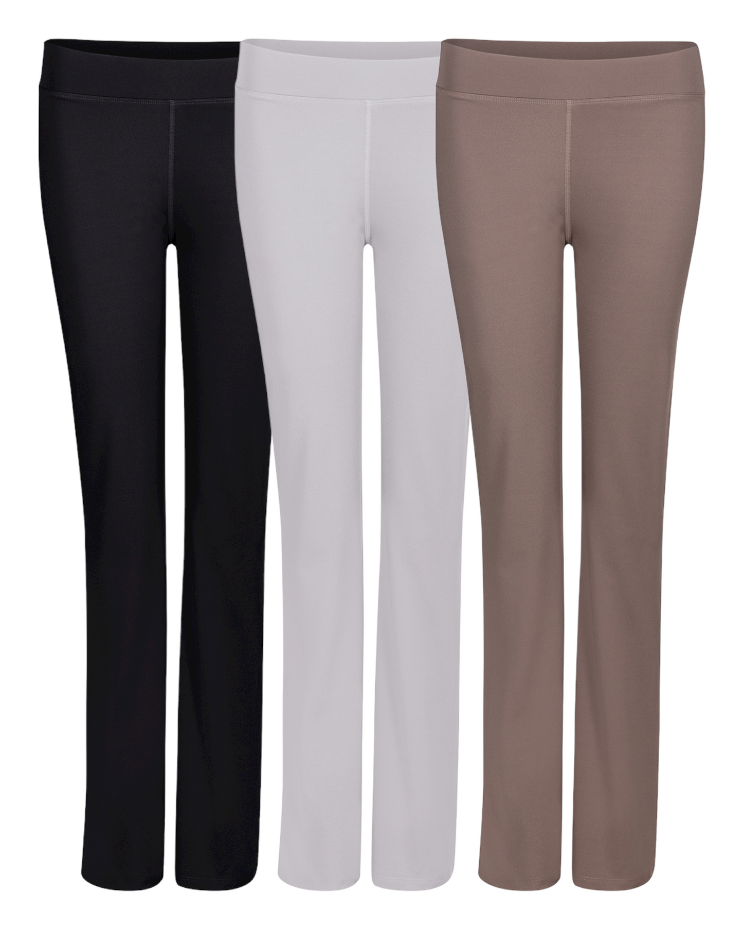 Sportlegging - Flare - Taupe